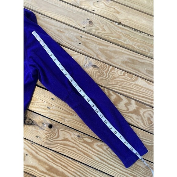 Eddie Bauer First Ascent 1/4 Zip Fleece Jacket Size Medium Women’s Purple - Picture 7 of 7